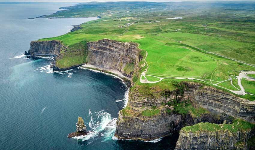 Cliffs of moher in ireland.