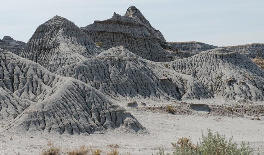 Badlands national park, saskatchewan, canada.