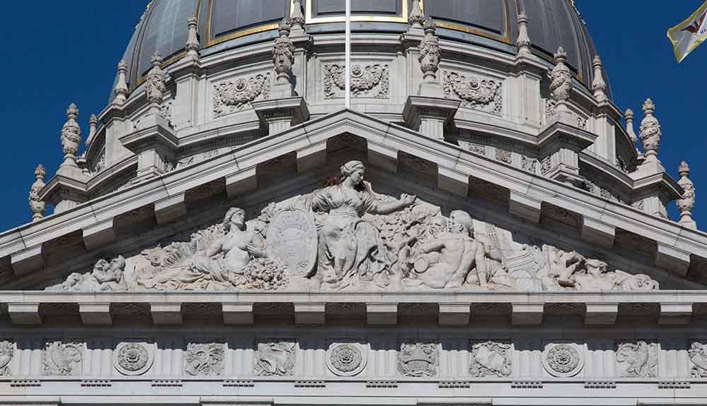 San francisco city hall, san francisco, california.